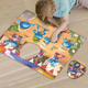 Puzzle DoDo Duże podłogowe The Smurfs Muzyka gra 40 elementów (4823115911186) - obraz 4