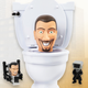 Zabawka w zestawie z akcesoriami Skibidi Toilet Mystery Surprise Toilet (1330) (810054665472) - obraz 8