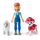 Kolekcjonerskie figurki Paw Patrol Marshal, Farmer Al i Owca (681147067998) - obraz 2
