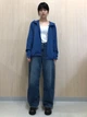 Ветровка женская Uniqlo 625674518 XL Синяя (1159841553) - изображение 4