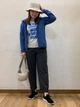 Ветровка женская Uniqlo 625674518 XL Синяя (1159841553) - изображение 5