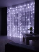 Світлодіодна гірлянда "Зимовий чарівний дощ" 3х3 м холодний білий, 300 LED, 8 режимів - зображення 10