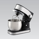 Миксер планетарный Maestro 1200Вт x 3л (MR-557) черно - серебряный - изображение 3
