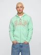 Толстовка на флисе мужская GAP 110677660 L Зеленая (1159841118) - изображение 1