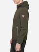 Куртка демисезонная с капюшоном мужская Guess 670002677 M Зеленая (1159841250) - изображение 3