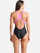 Купальник суцільний жіночий Arena Graphic Swimsuit Swim Pro Back 009024-590 40 Чорний/Рожевий (3468337554059) - зображення 2