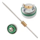 Форсунка для краскопультов H-3003-MINI HVLP, диаметр форсунки-0,8мм (NS-H-3000-MINI-0.8) ITALCO NS-H-3003-MINI-0.8 - изображение 1