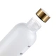 Пляшка для води Refill 1000 мл біла з золотистою кришкою - зображення 4