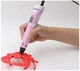 3Д ручка для рисования с LED дисплеем 3D Pen 2 Розовая - изображение 5