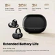 Навушники SoundPeats POP Clip white бездротові Bluetooth білі напіввідкриті - зображення 5
