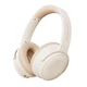 Навушники SoundPeats Space Pro beige бездротові Bluetooth бежеві з микрофонами LDAC ANC - зображення 1