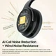 Навушники SoundPeats Space Pro beige бездротові Bluetooth бежеві з микрофонами LDAC ANC - зображення 3