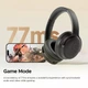 Навушники SoundPeats Space Pro beige бездротові Bluetooth бежеві з микрофонами LDAC ANC - зображення 8