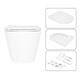Инсталляция 4 в 1 Qtap Nest Swan Сатин (QT16335180W48206) - изображение 7