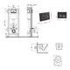 Инсталляция 4 в 1 Qtap Nest Jay Черный (QT07335175W48192) - изображение 2