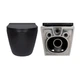 Комплект Qtap Robin Matt Black 2 в 1: унитаз подвесной Ultra Quiet QT13332381АSMB + биде подвесное QT1355046FMB - изображение 5