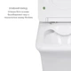 Комплект унитазов Qtap Scorpio Ultra Quiet + Kalao Rimless керамика белый (SD00054163) - изображение 7