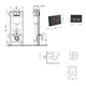 Инсталляция 4 в 1 Qtap Nest Crow Черный (QT05335172W48193) - изображение 2
