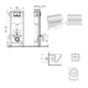 Инсталляция 4 в 1 Qtap Nest Swan Хром (QT16335180W48200) - изображение 2
