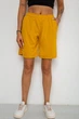 Шорти жіночі однотонні, колір гірчичний розмір XXXL 238R57820 - изображение 1