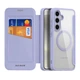 Чехол - книжка Dux Ducis Skin X Pro with MagSafe для Samsung Galaxy S24+ 5G purple - изображение 3