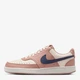 Женские кеды низкие Nike Court Vision Lo Nn DH3158-606 38 (7US) 24 см Particle Pink/Midnight Navy-Pale Ivory (198481708987) - изображение 2