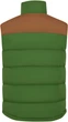 Жилет Brain Puffed Vest XXL Green - изображение 3