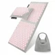 Коврик акупунктурный с подушкой 4FIZJO Eco Mat XL Аппликатор Кузнецова Grey/Pink (P-5907739313607) - изображение 1