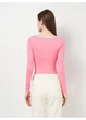 Боди лонгслив H&M XS Розовый 1123802_роз_01 - изображение 2
