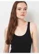 Боди майка H&M M Черный 1164793 - изображение 4