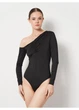 Боди лонгслив H&M S Черный 1198932 - изображение 1