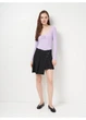 Боди лонгслив H&M M Сиреневый 1137323_сиреневый - изображение 3