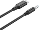 Kabel Unitek USB-C - DC Jack 4.5 x 3.0 mm do HP 65W 1.8 m Black (C14117BK-1.8M) - obraz 1