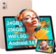 Планшет 11" SUAAT S6 8+16/256Gb 8 ядер Android 14 8000 мАч Gold - изображение 1