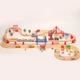 Игрушечная железная дорога из дерева Iekool-playtive, 110 деталей, 140x52 - изображение 2
