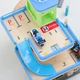 Залізна дорога з дерева дитяча, Iekool, 110 деталей, 115x85, (Brio, Ikea, Edwone) Iecool 60 - зображення 4