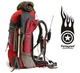 Рюкзак туристический Pentagram 50 max Red (PM-M005) - изображение 4