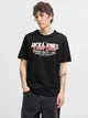 Футболка хлопковая мужская Jack & Jones 12279535 S Black (5715724948006) - изображение 1