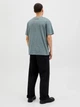 Футболка хлопковая длинная мужская Jack & Jones 12279535 L Stormy Weather (5715717520820) - изображение 2