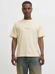 Футболка хлопковая длинная мужская Jack & Jones 12282892 L Antique White (5715722802201) - изображение 1
