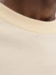 Футболка хлопковая длинная мужская Jack & Jones 12282892 L Antique White (5715722802201) - изображение 5