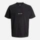 Футболка хлопковая длинная мужская Jack & Jones 12282892 L Black (5715722802218) - изображение 7