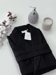 Чоловічий вафельний халат Чорний 3XL 100% бавовна 320 г/м2 - изображение 2