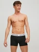 Набор трусов боксеров мужских хлопковых Jack & Jones 12213629 S 3 шт Black (5715312761598) - изображение 2