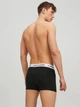 Набор трусов боксеров мужских хлопковых Jack & Jones 12213629 S 3 шт Black (5715312761598) - изображение 4