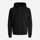 Толстовка на молнии мужская Jack & Jones 12249342 S Черная (5715434105713) - изображение 7