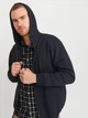 Толстовка на флисе, на молнии мужская Jack & Jones 12250596 4XL Black (5715501794413) - изображение 4