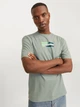 Футболка хлопковая длинная мужская Jack & Jones 12268415 M Iceberg Green (5715671965798) - изображение 4