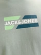 Футболка хлопковая длинная мужская Jack & Jones 12268415 M Iceberg Green (5715671965798) - изображение 6
