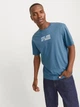 Футболка хлопковая длинная мужская Jack & Jones 12268415 M Oceanview (5715671965644) - изображение 4